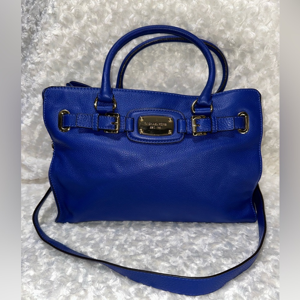 Michael Kors Hamilton Bag – Blue